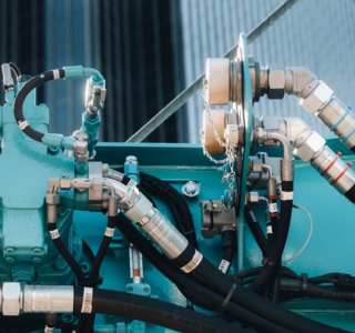 componentes hidráulicos y de lubricación