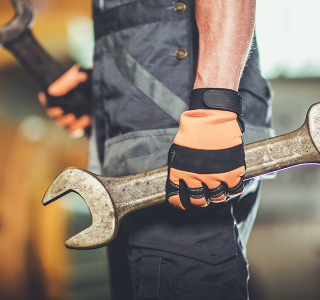 reparación de equipos de minas