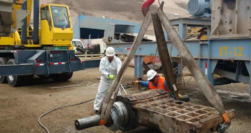 reparación de chancadoras