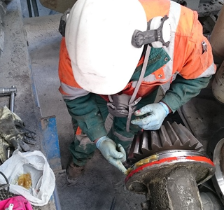 reparación de trituradoras